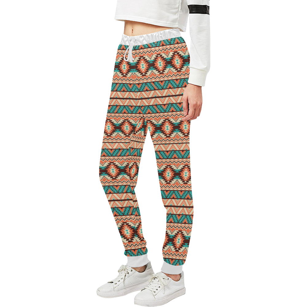 Navajo Western Style Print Pattern Unisex Sweatpants