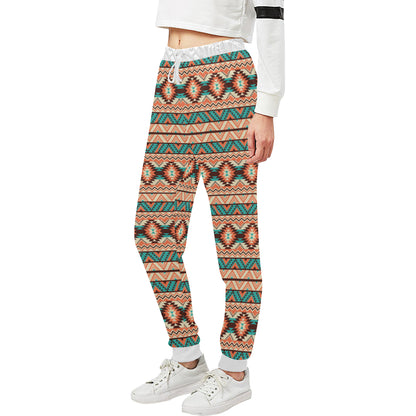 Navajo Western Style Print Pattern Unisex Sweatpants