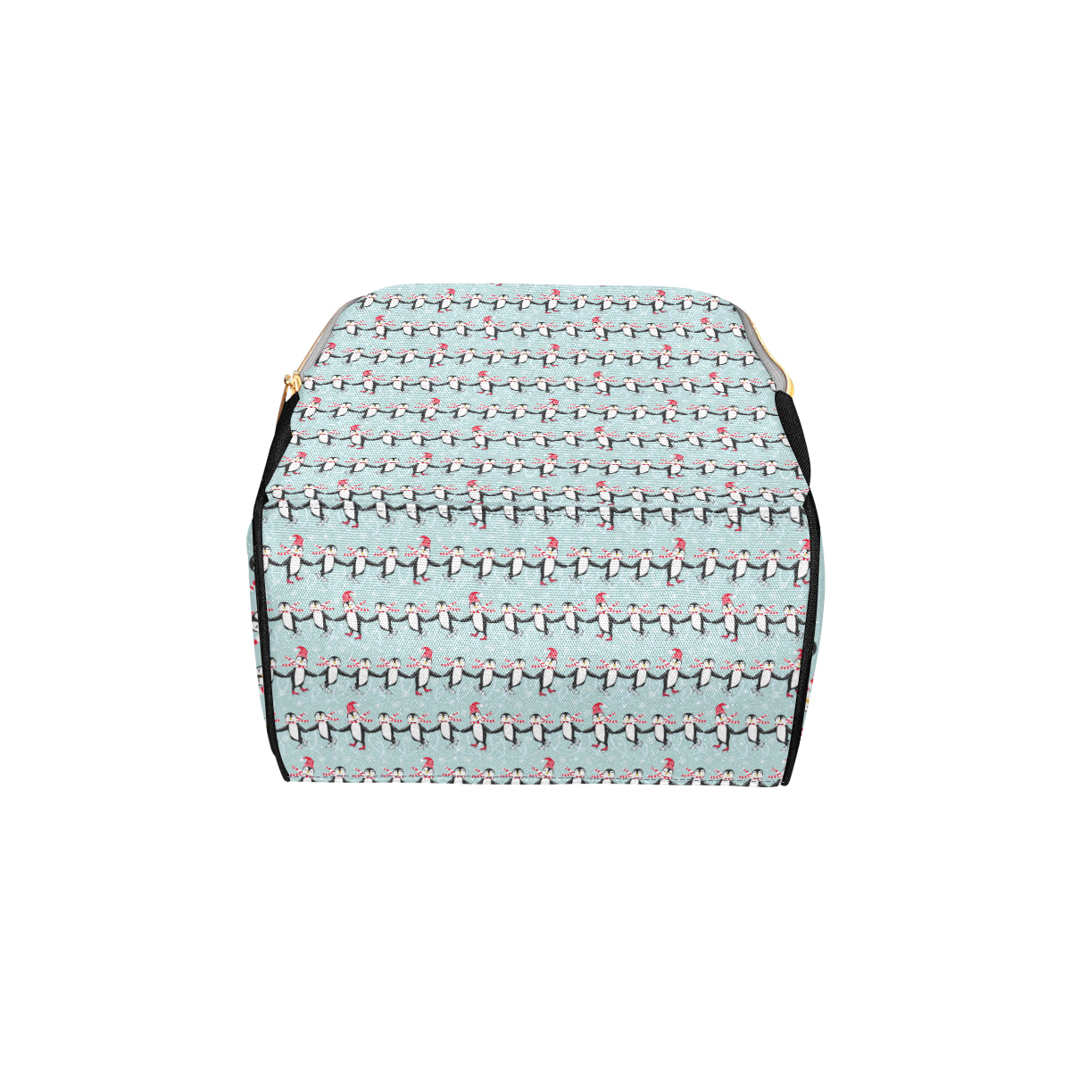 Penguin Sking Design Diaper Bag Backpack