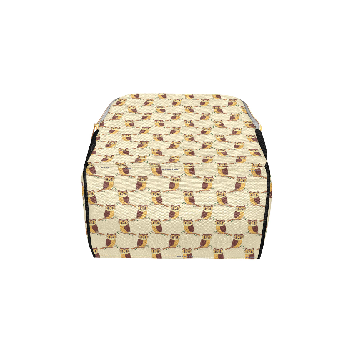 Owl Pattern Print Design A07 Diaper Bag Backpack