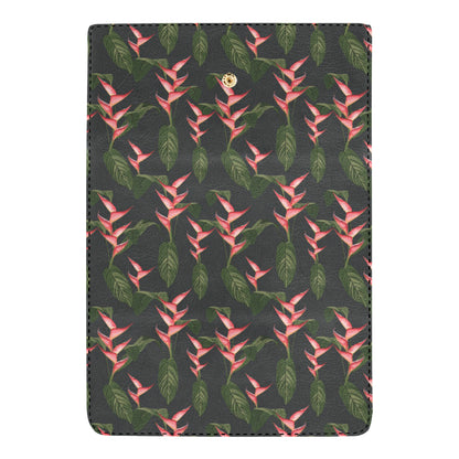 Heliconia Pattern Print Design HL07 Women's Trifold Wallet