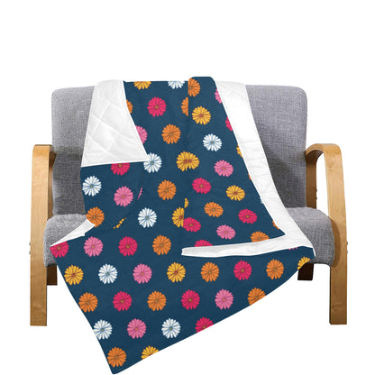 Gerberas Pattern Print Design GB06 Premium Quilt
