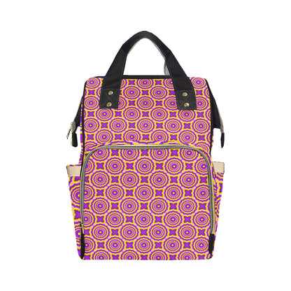 Optical illusion Expansion Diaper Bag Backpack