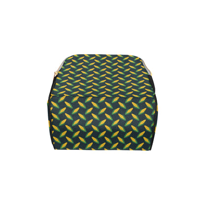 Corn Pattern Print Design 02 Diaper Bag Backpack