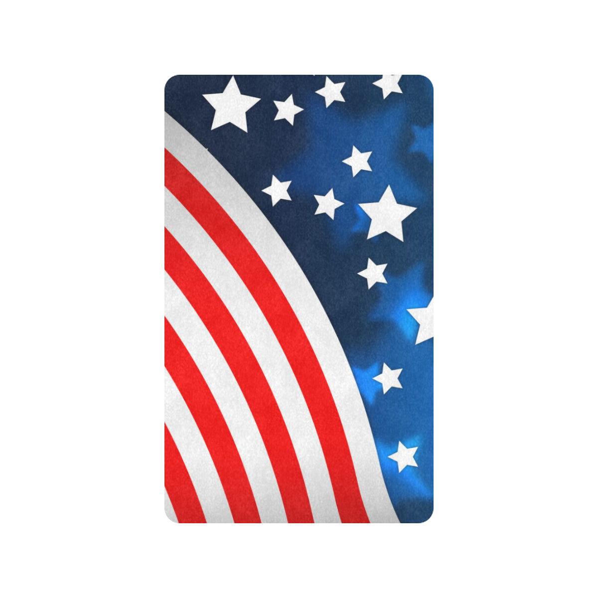 American flag Style Rubber Doormat