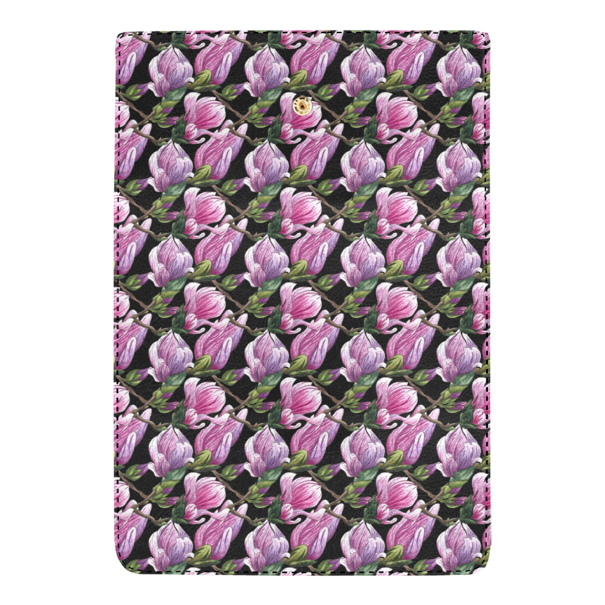 Magnolia Pattern Print Design MAG011 Women's Trifold Wallet