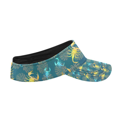 Scorpion Pattern Print Design 02 Unisex Sun Visor