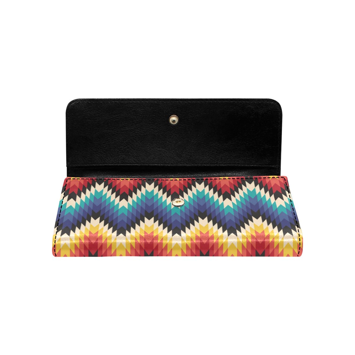 Tribal Aztec Women's Trifold Wallet