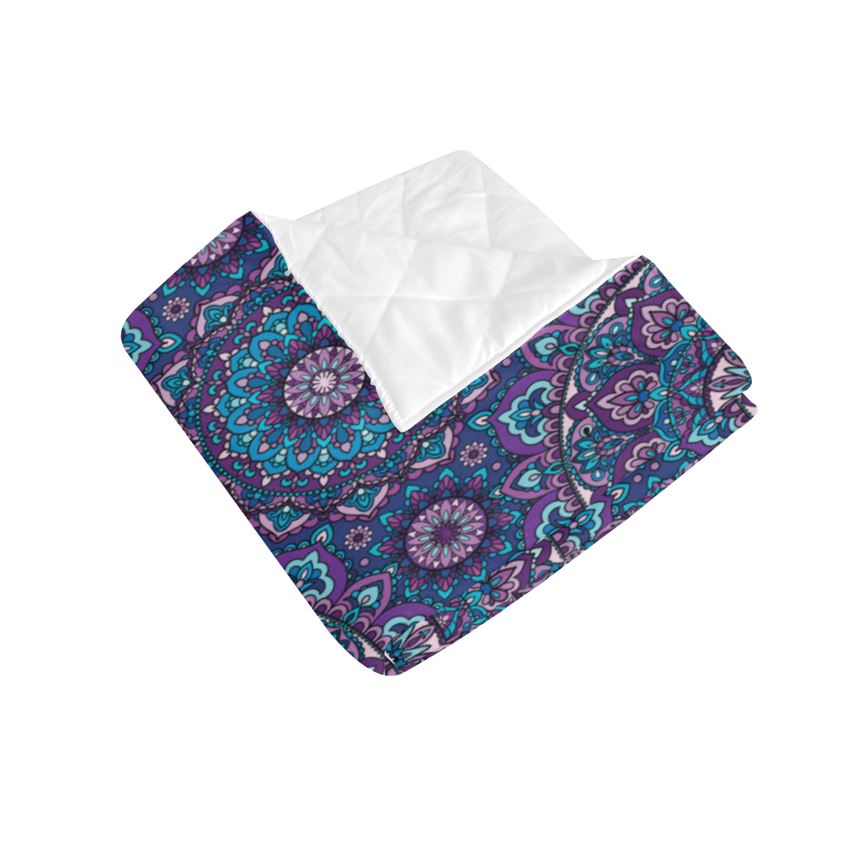 Medallion Pattern Print Design 05 Premium Quilt