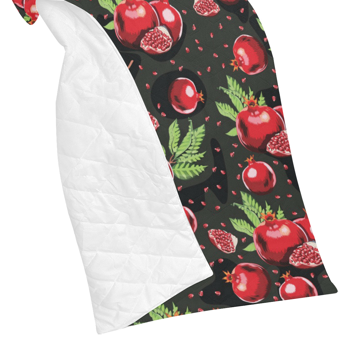 Pomegranate Pattern Print Design PG06 Premium Quilt