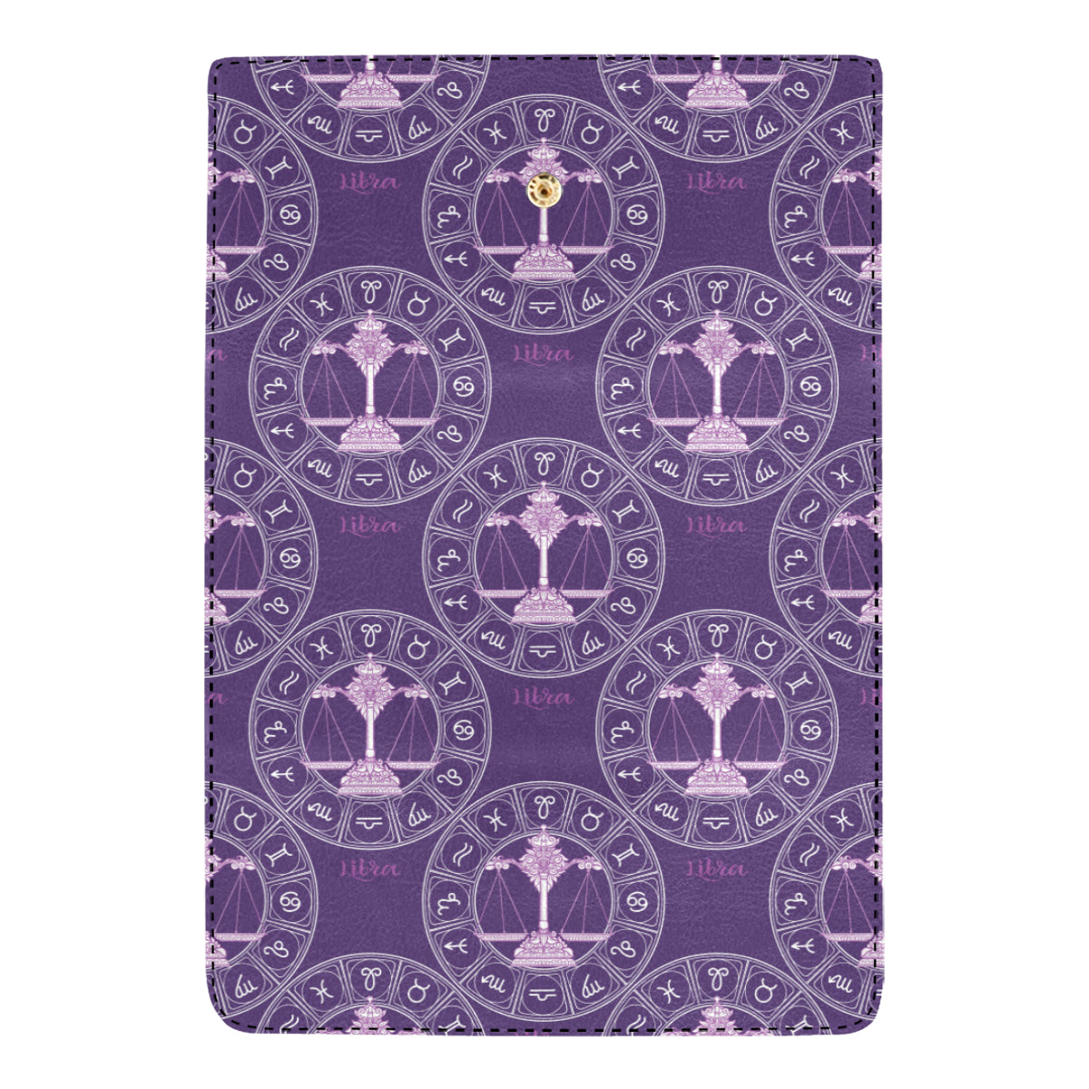 Libra Pattern Print Design 03 Women's Trifold Wallet