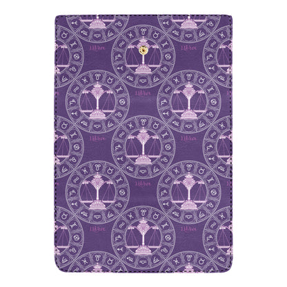 Libra Pattern Print Design 03 Women's Trifold Wallet