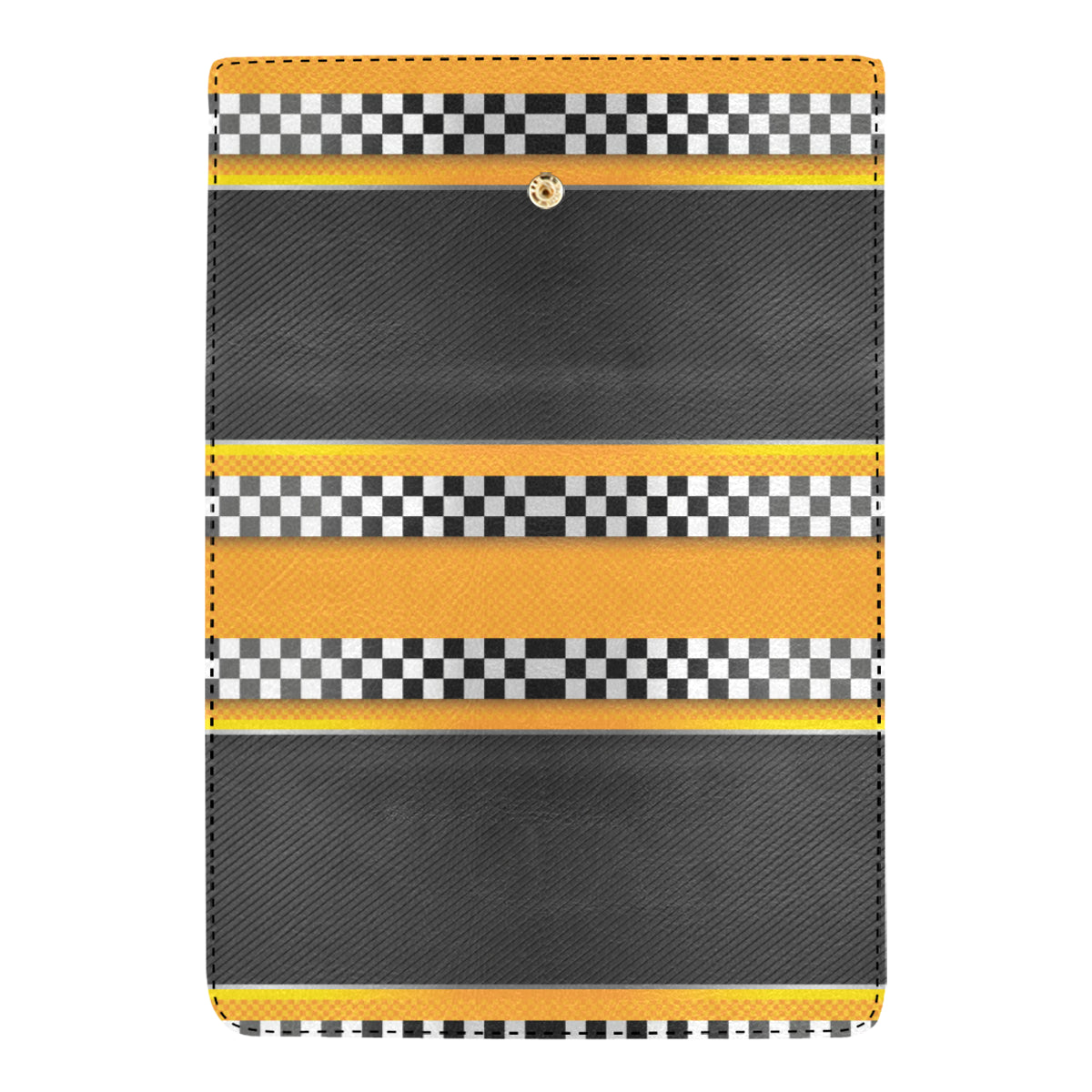 Checkered Pattern Print Design 01 Women's Trifold Wallet