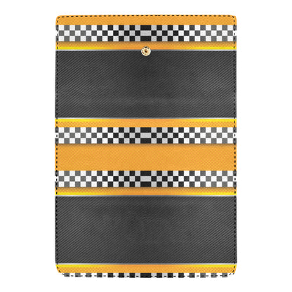 Checkered Pattern Print Design 01 Women's Trifold Wallet