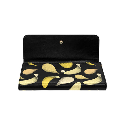 Potato Pattern Print Design A02 Women's Trifold Wallet