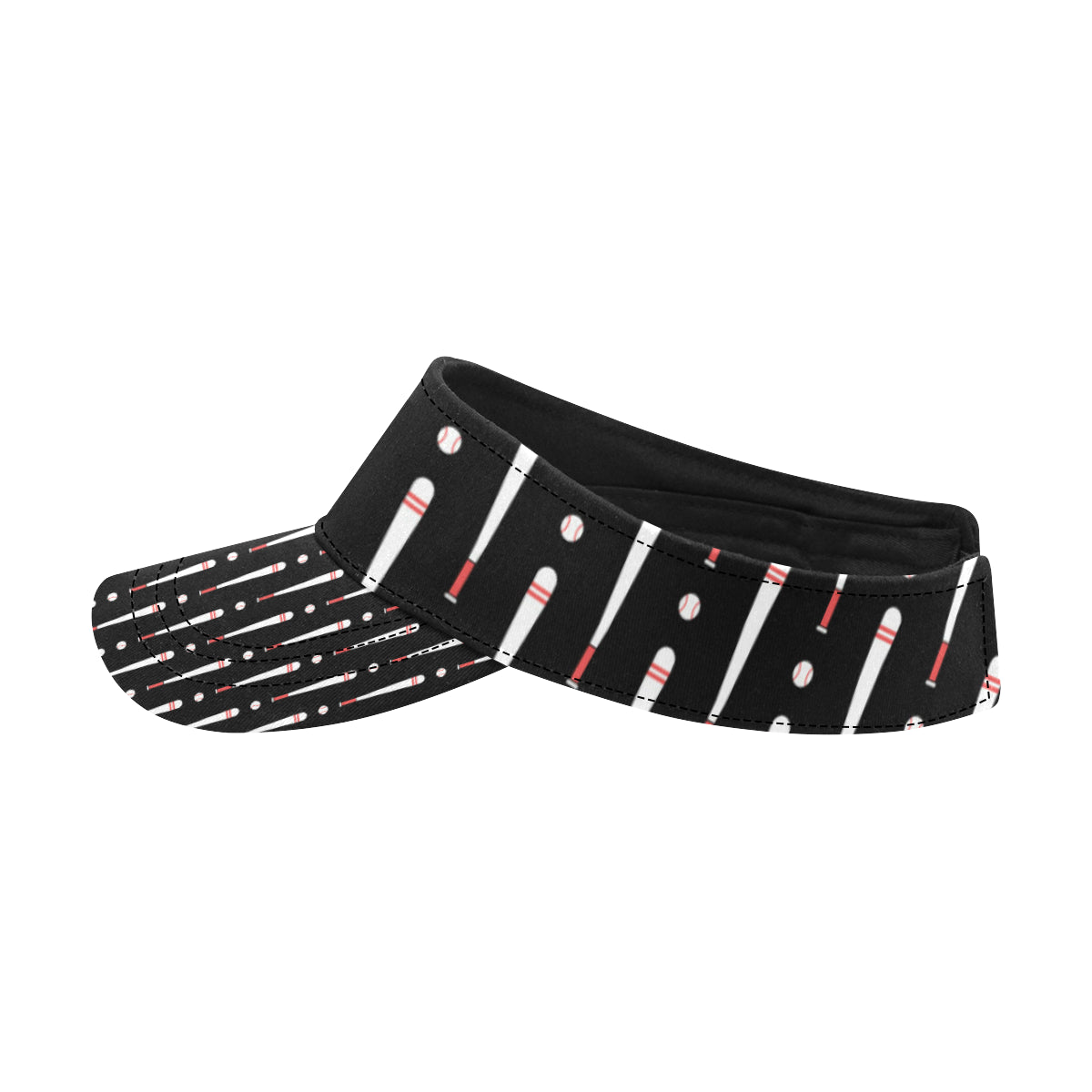 Baseball Pattern Print Design 03 Unisex Sun Visor