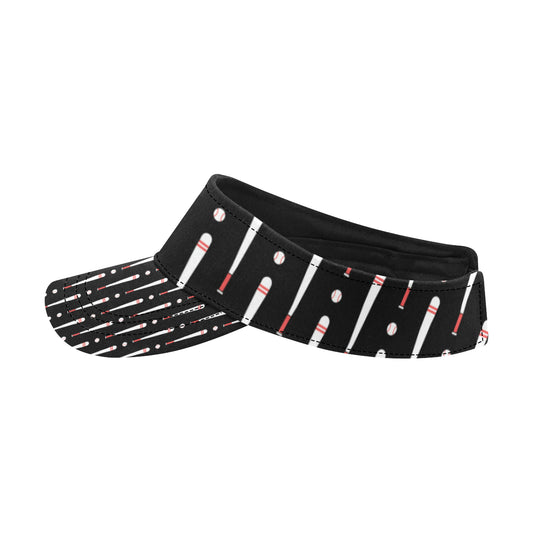 Baseball Pattern Print Design 03 Unisex Sun Visor