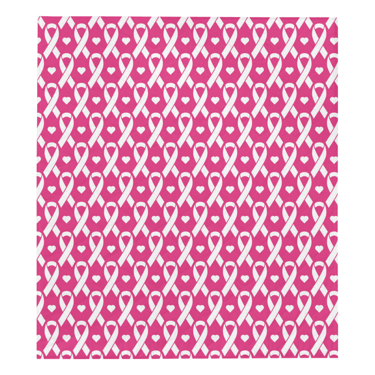 Breast cancer Pattern Print Design 05 Premium Quilt