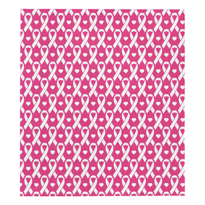 Breast cancer Pattern Print Design 05 Premium Quilt