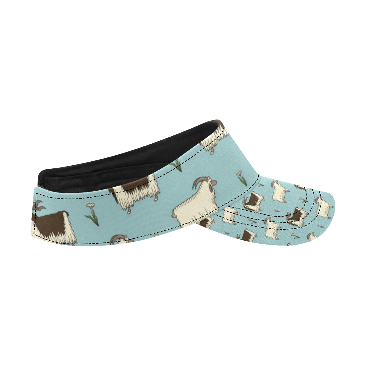 Goat Pattern Print Design 02 Unisex Sun Visor
