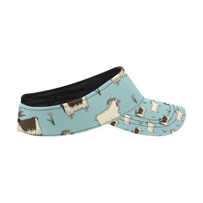 Goat Pattern Print Design 02 Unisex Sun Visor