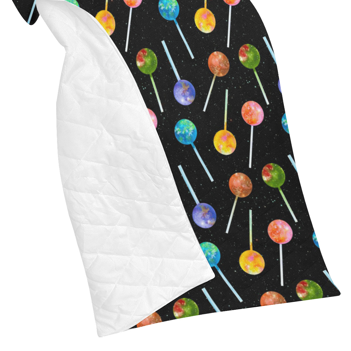 Lollipop Pattern Print Design LL04 Premium Quilt