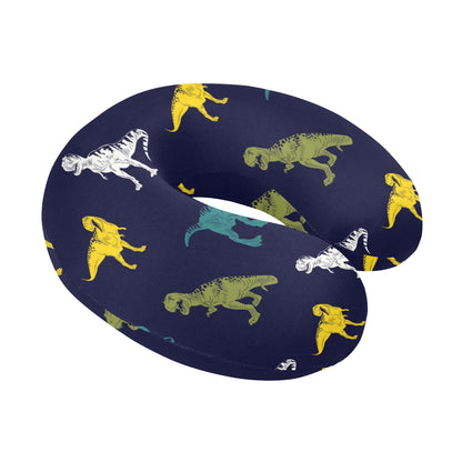 T Rex Pattern Print Design A07 U-Shaped Travel Neck Pillow