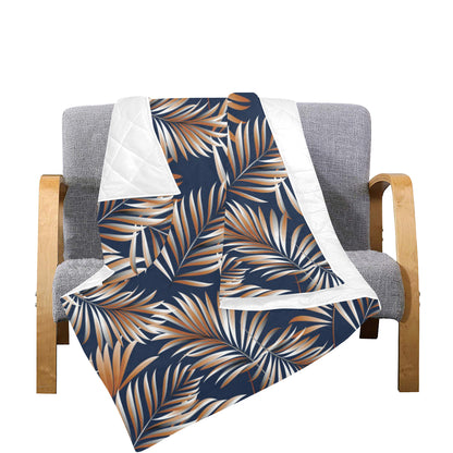 Tropical Flower Pattern Print Design TF07 Premium Quilt