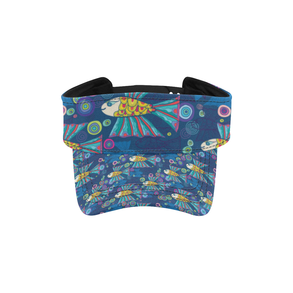 Flying Fish Pattern Print Design 01 Unisex Sun Visor