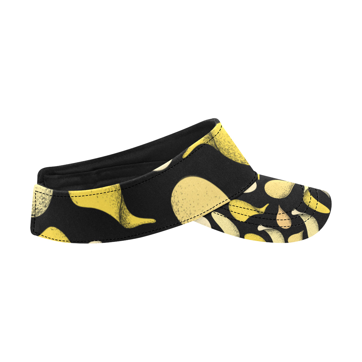 Potato Pattern Print Design A02 Unisex Sun Visor