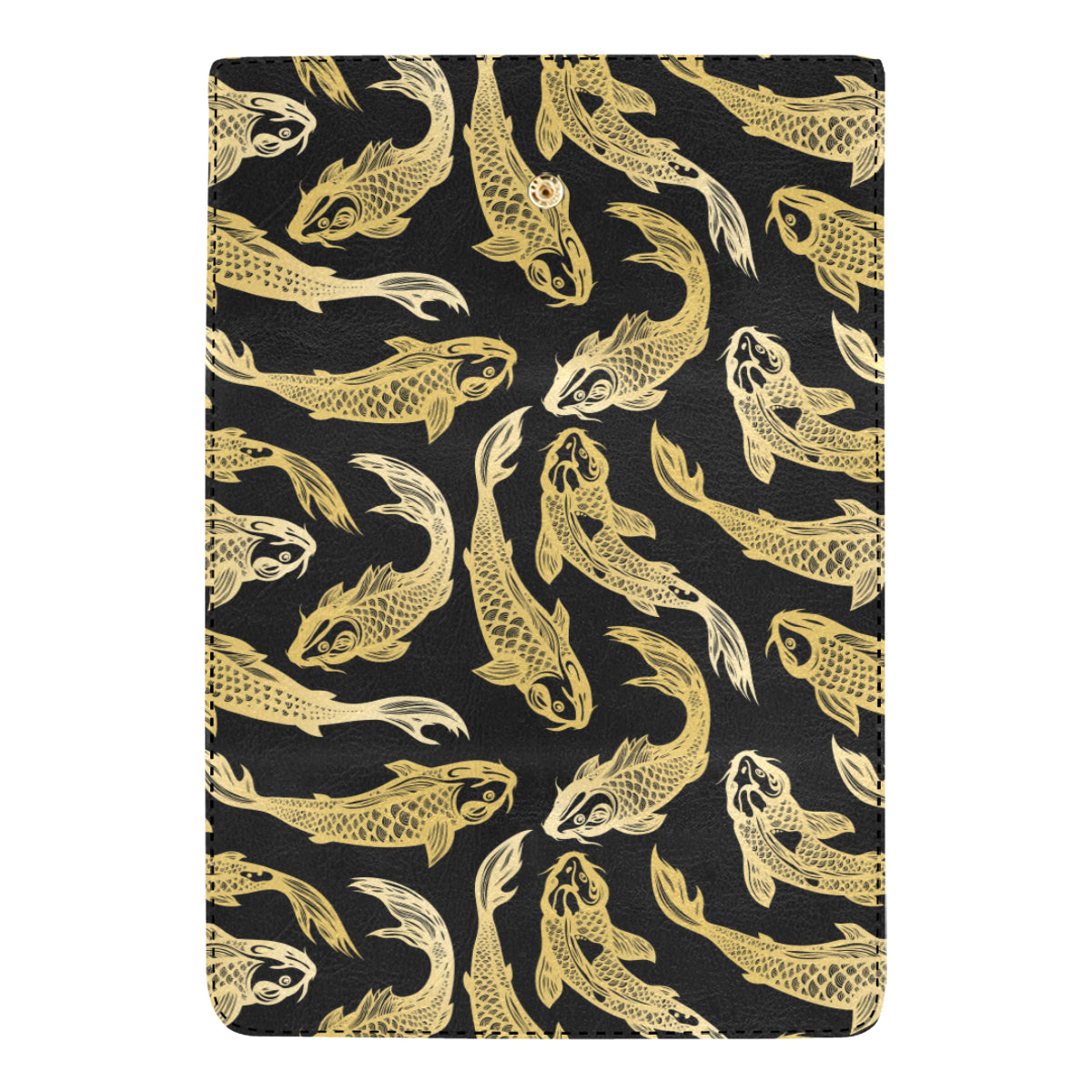 KOI Fish Pattern Print Design 03 Women's Trifold Wallet