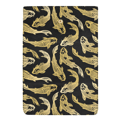 KOI Fish Pattern Print Design 03 Women's Trifold Wallet