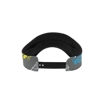 Roller skate Pattern Print Design A02 Unisex Sun Visor