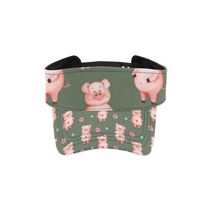 Pig Pattern Print Design 03 Unisex Sun Visor