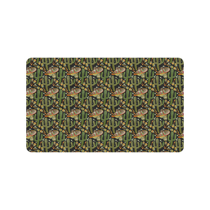 Western Style Print Rubber Doormat