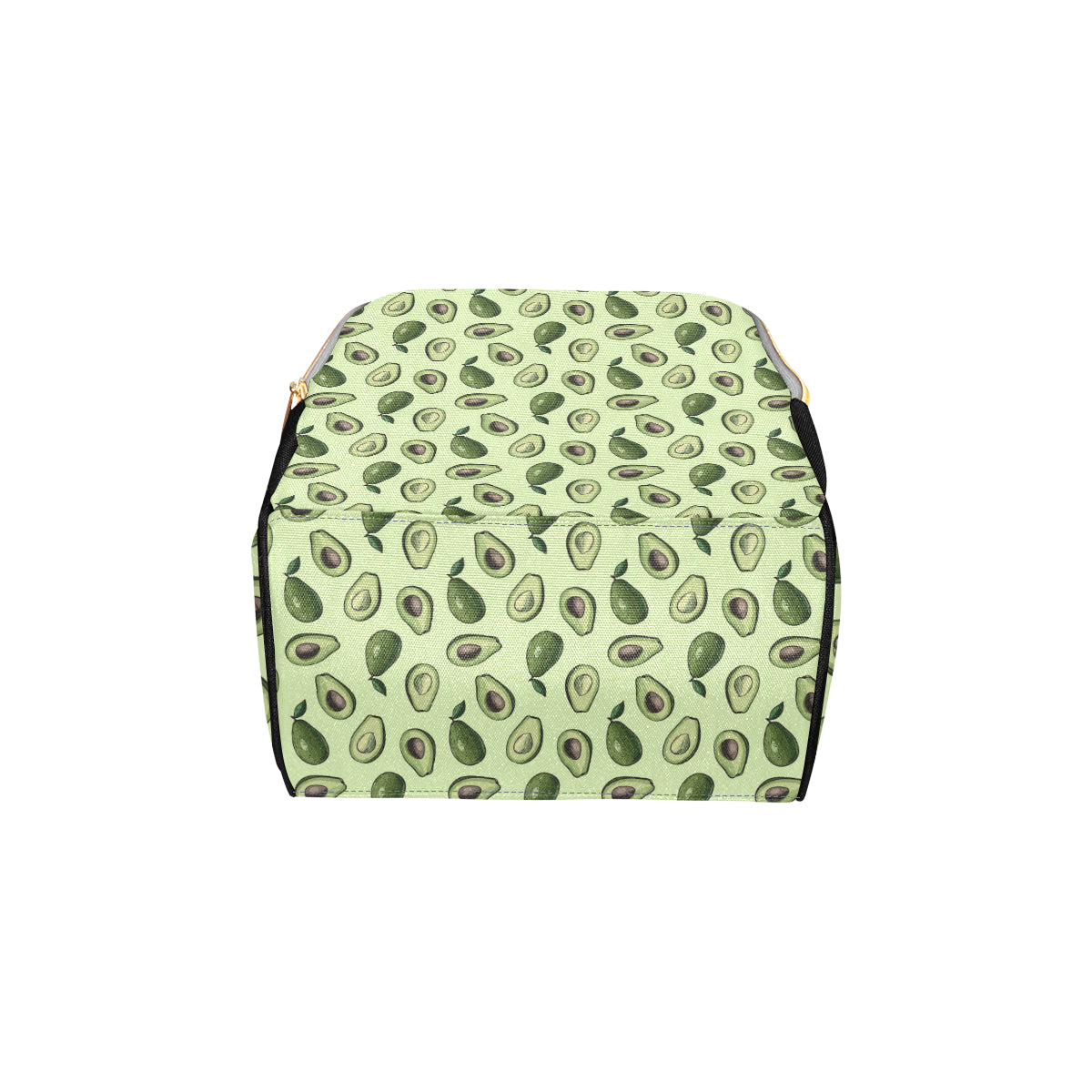 Avocado Pattern Print Design 02 Diaper Bag Backpack
