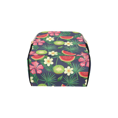 Tropical Fruits Pattern Print Design TF05 Diaper Bag Backpack