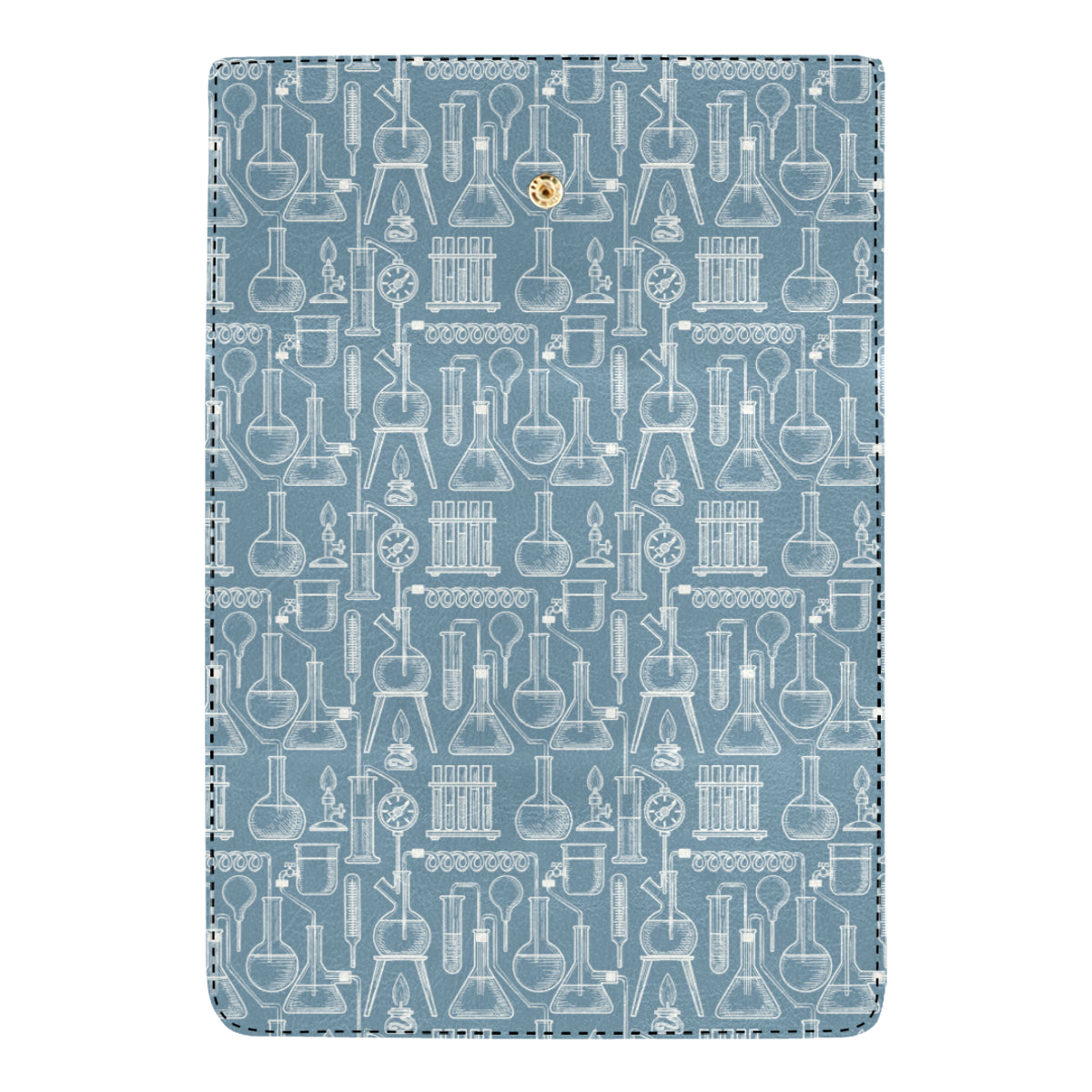 Chemical Pattern Print Design 05 Women's Trifold Wallet