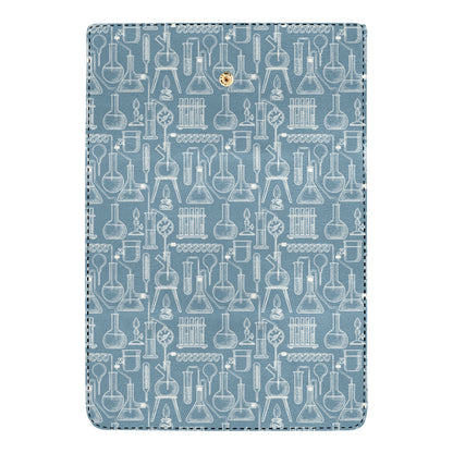 Chemical Pattern Print Design 05 Women's Trifold Wallet