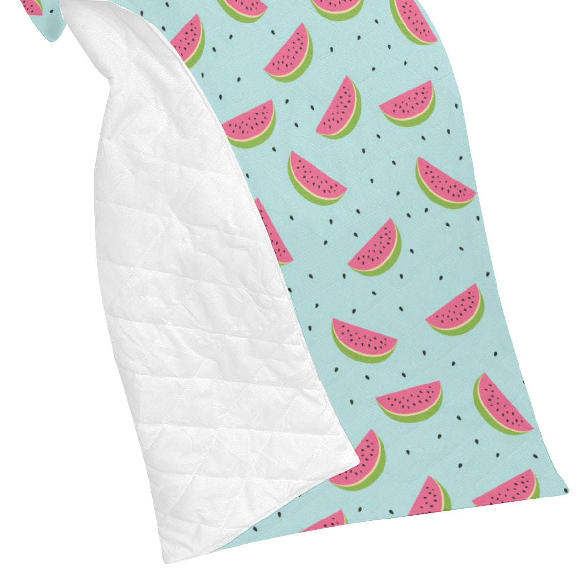 Watermelon Pattern Print Design WM06 Premium Quilt