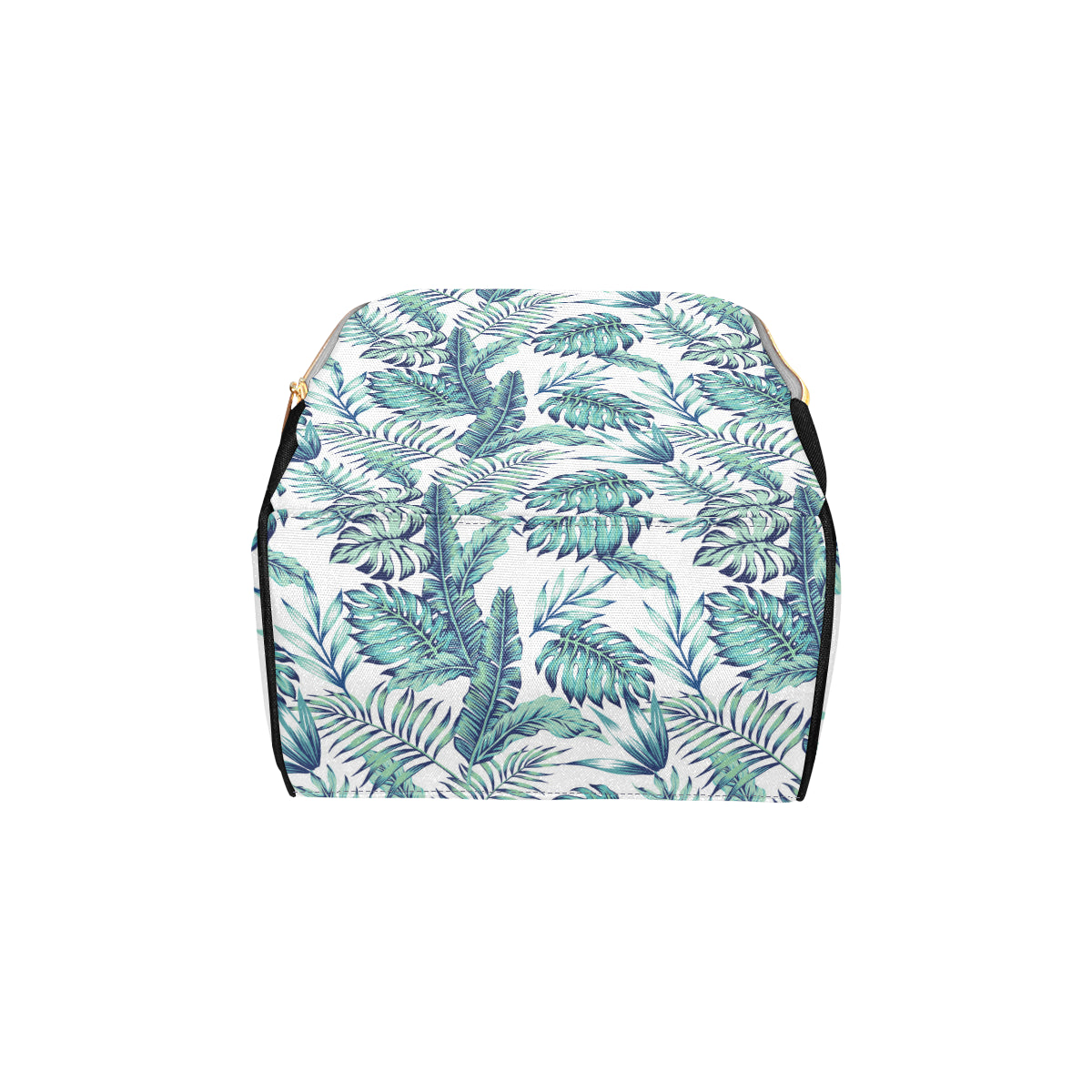 Pattern Tropical Palm Leaves Diaper Bag Backpack