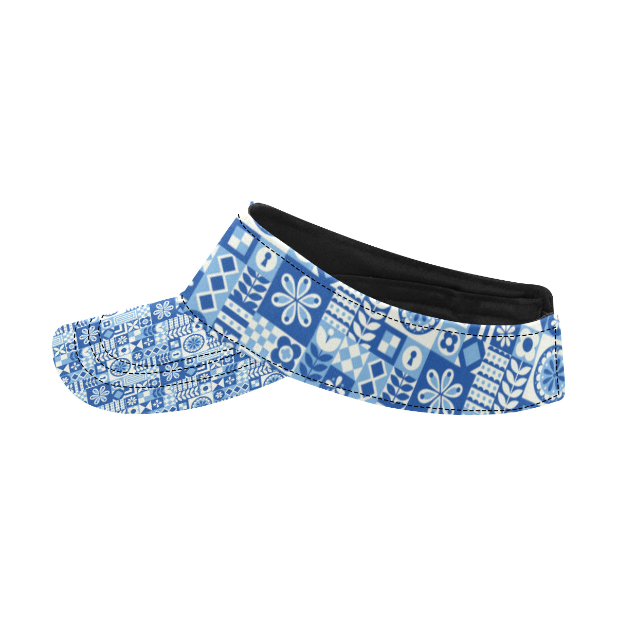 Swedish Print Pattern Unisex Sun Visor