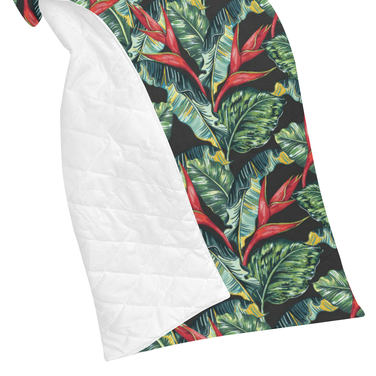 Bird Of Paradise Pattern Print Design BOP06 Premium Quilt