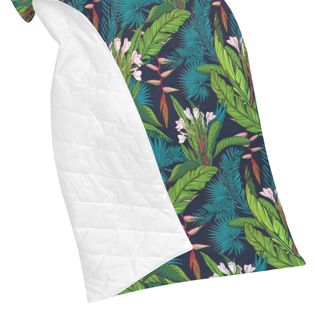 Rainforest Pattern Print Design RF01 Premium Quilt