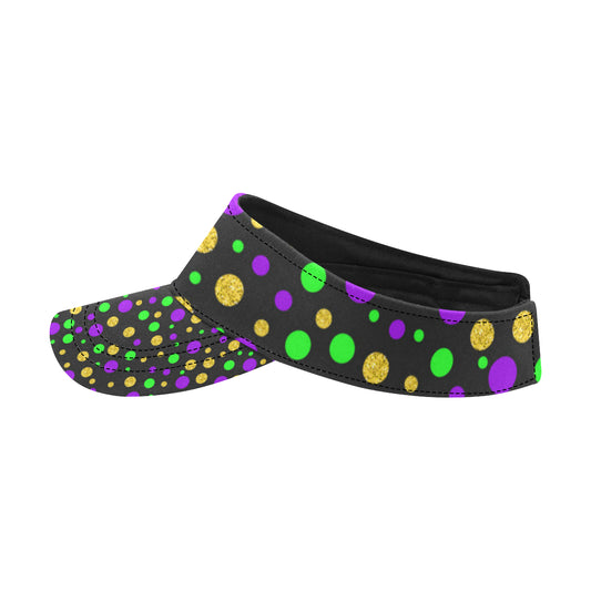 Mardi Gras Pattern Print Design 07 Unisex Sun Visor