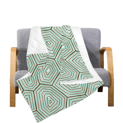 Sea Turtle Skin Print Premium Quilt