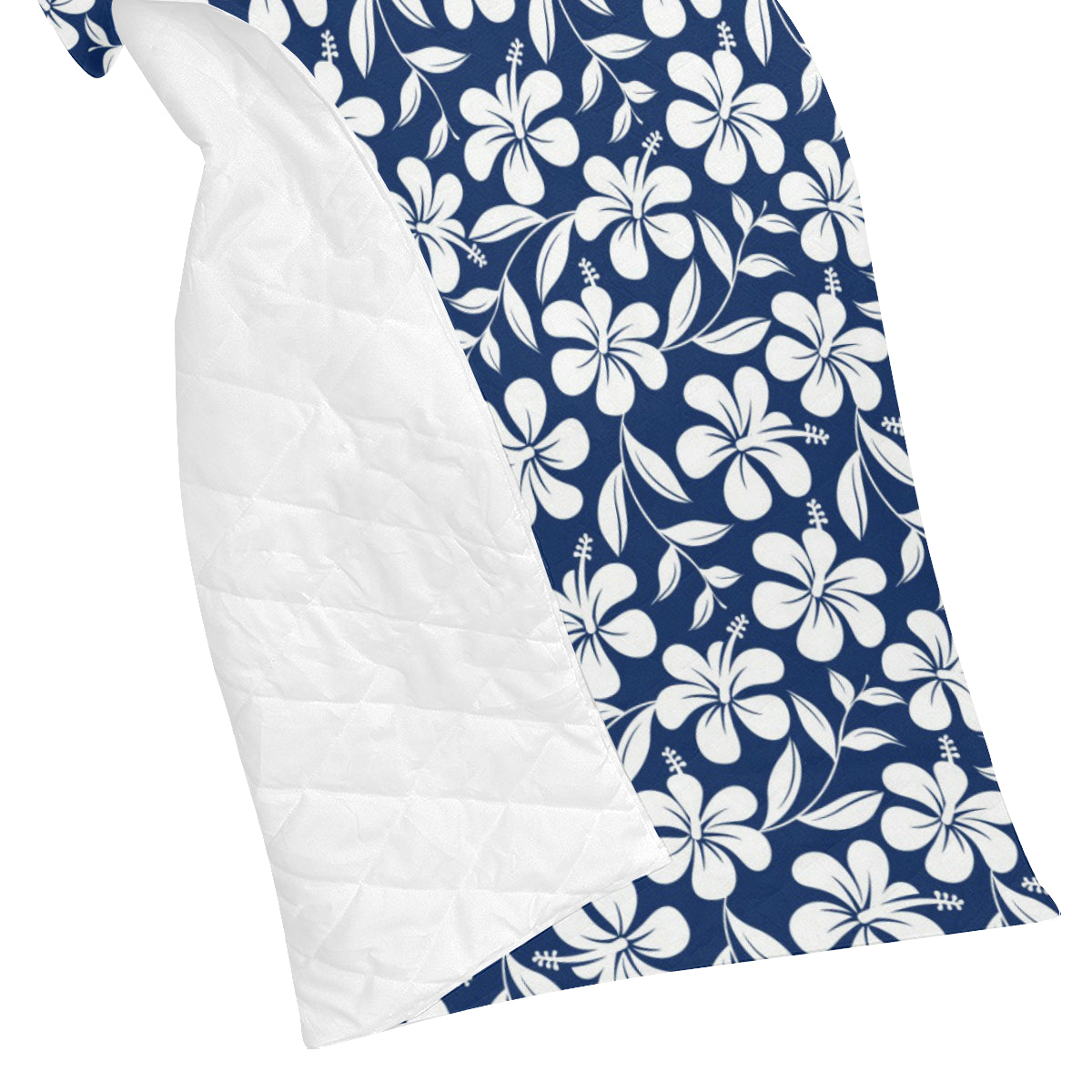Hibiscus Pattern Print Design HB031 Premium Quilt