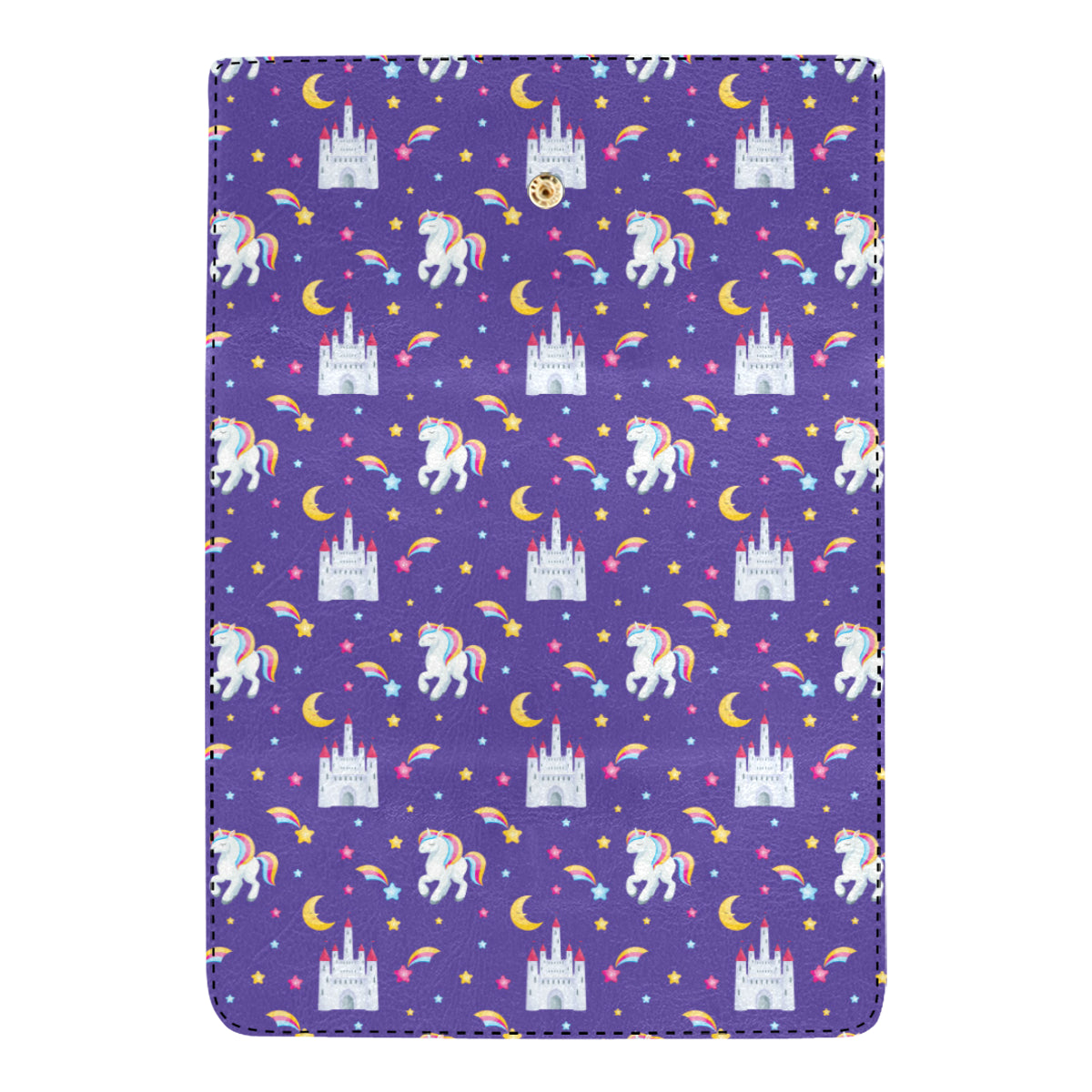 Unicorn Casttle Women's Trifold Wallet