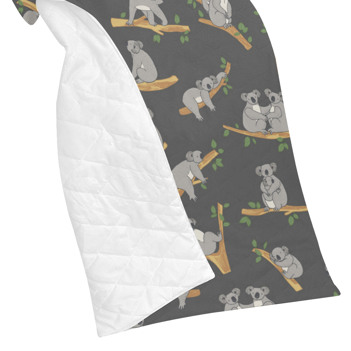 Koala Pattern Print Design 07 Premium Quilt