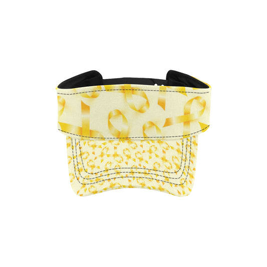 Childhood cancer Pattern Print Design 01 Unisex Sun Visor